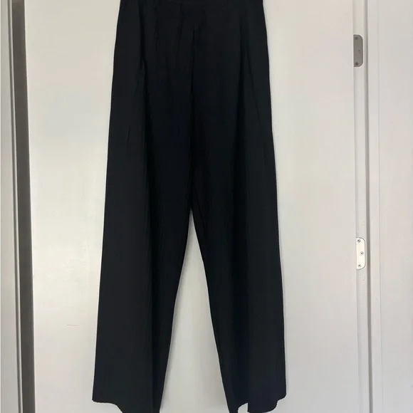 COS Plisse Wide Leg Pants - Picture 8 of 11